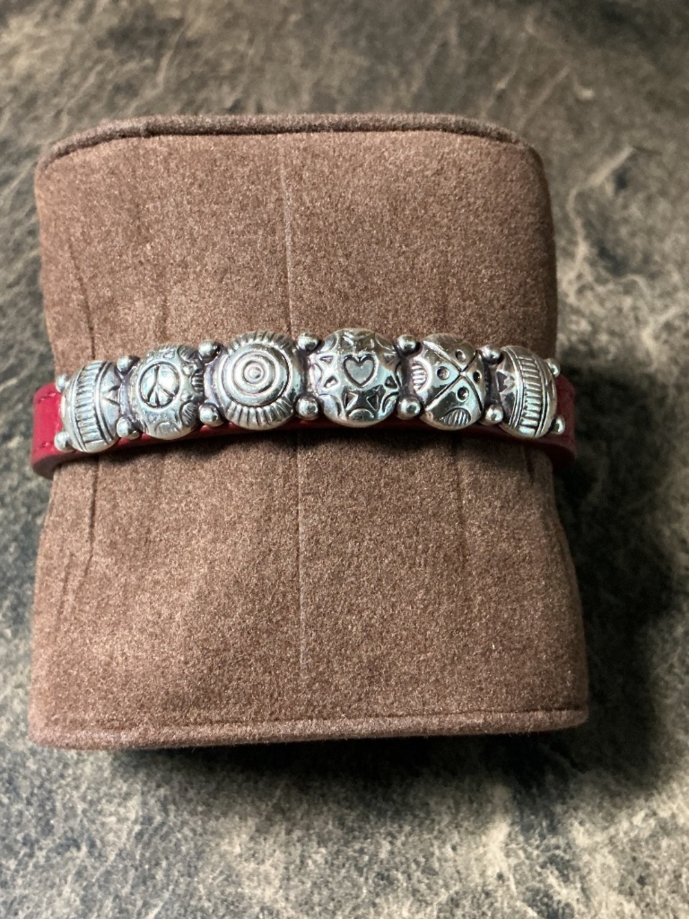 Brighton Harmony Bandit Leather Bracelet - NWT
